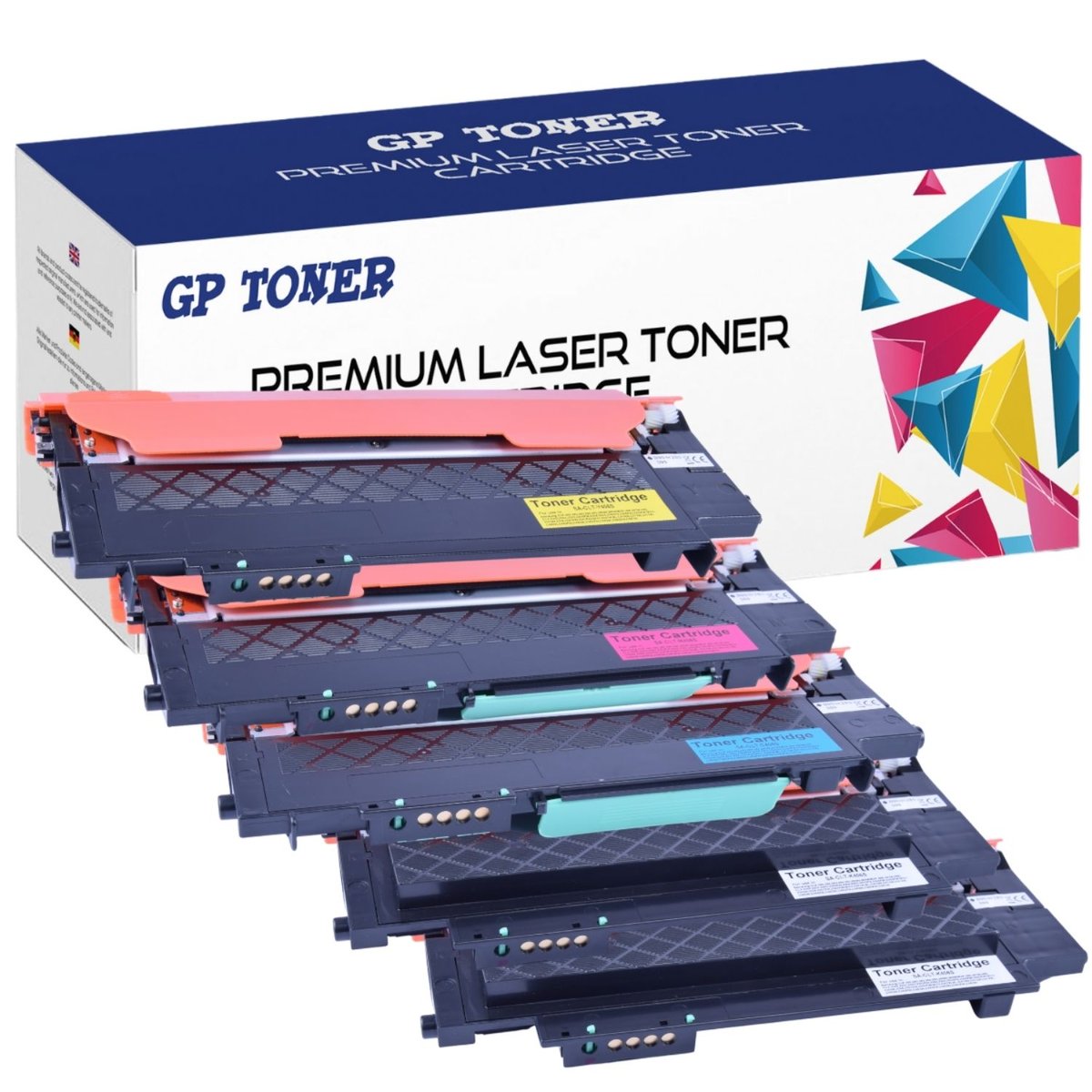 5x Toner do Samsung CLT-406S CLP-360 360N 365 CLX-3300 3305 3305W SLC-460W 467FW Zestaw CMYKK
