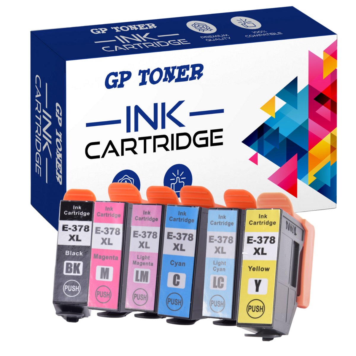 Zestaw 4x Tuszy Epson 378XL 478XL XP-15000 XP-8000 XP-8005 XP8500