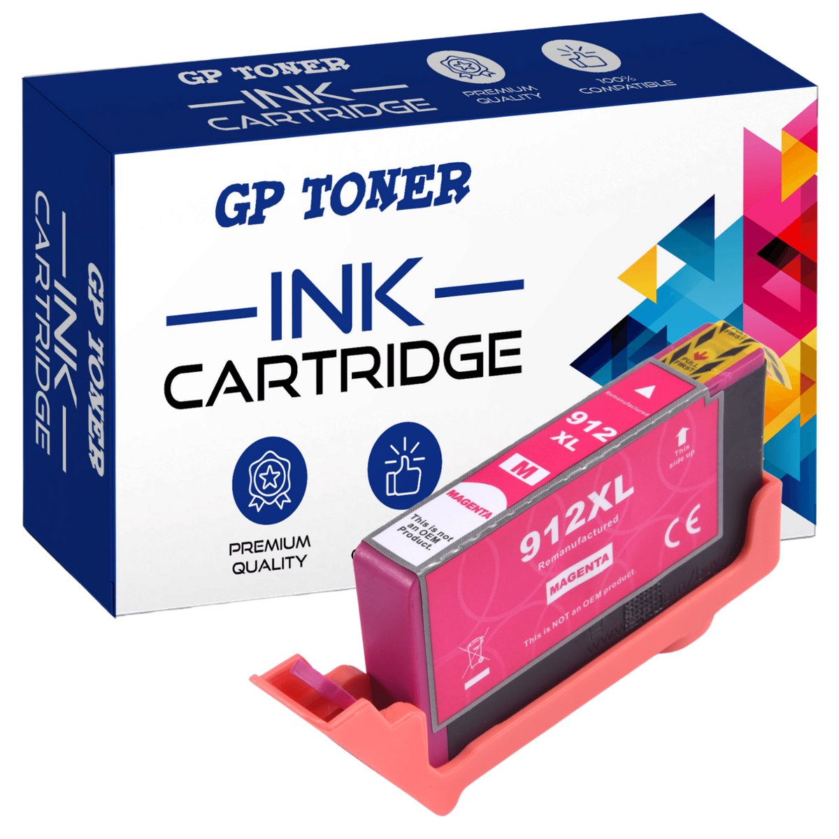 Gp toner Tusz do HP 912 XL OFFICEJET PRO 8010 8013 8020 8023 8024 - GP-H912XL M GP-H912XL M