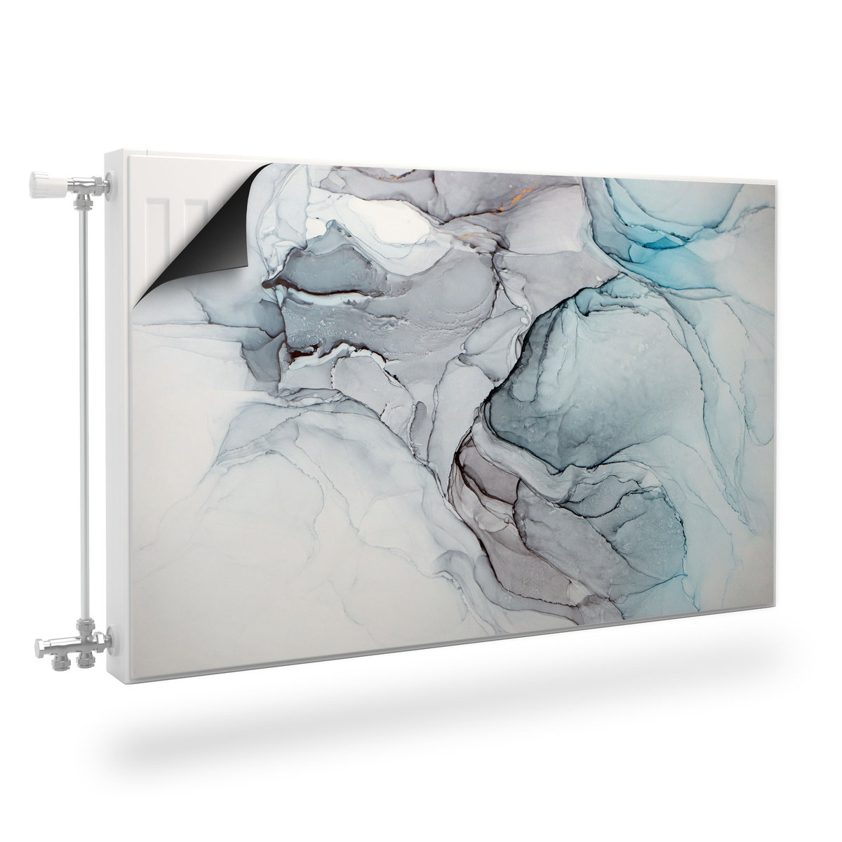 Magnetyczna MASKOWNICA Kaloryfera Abstrakcyjny MARMUR 100cm x 60cm
