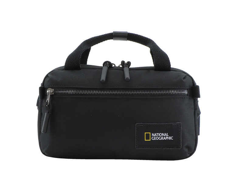 National Geographic, Torba na ramię z rączką, seria LEGEND N19183, Czarna