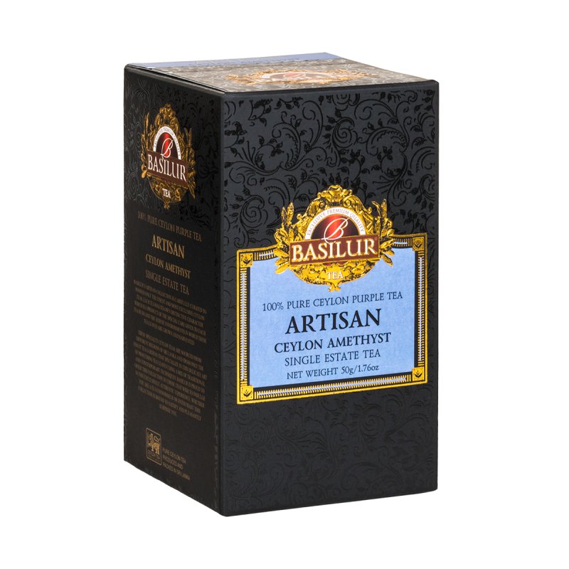 Basilur CEYLON AMETHYST herbata fioletowa CEJLOŃSKA liściasta - 50 g