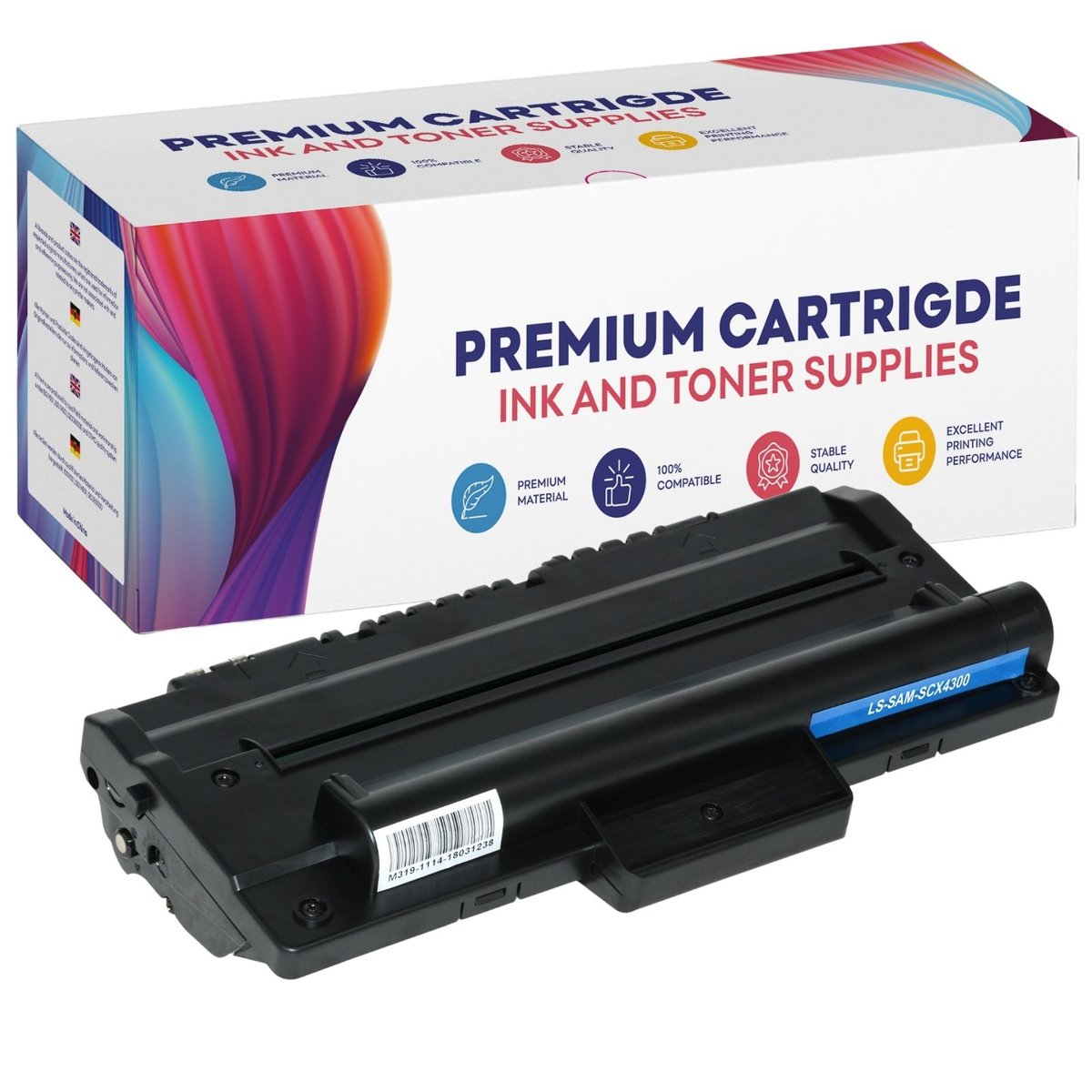 Toner do Samsung MLT-D1092S SCX-4300 SCX-4610 SCX4610 SCX4300