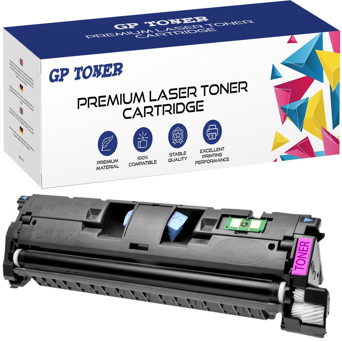 Toner do HP Laserjet 2550 2800 2820 2840 Q3960A 61A 62A 63A Magenta