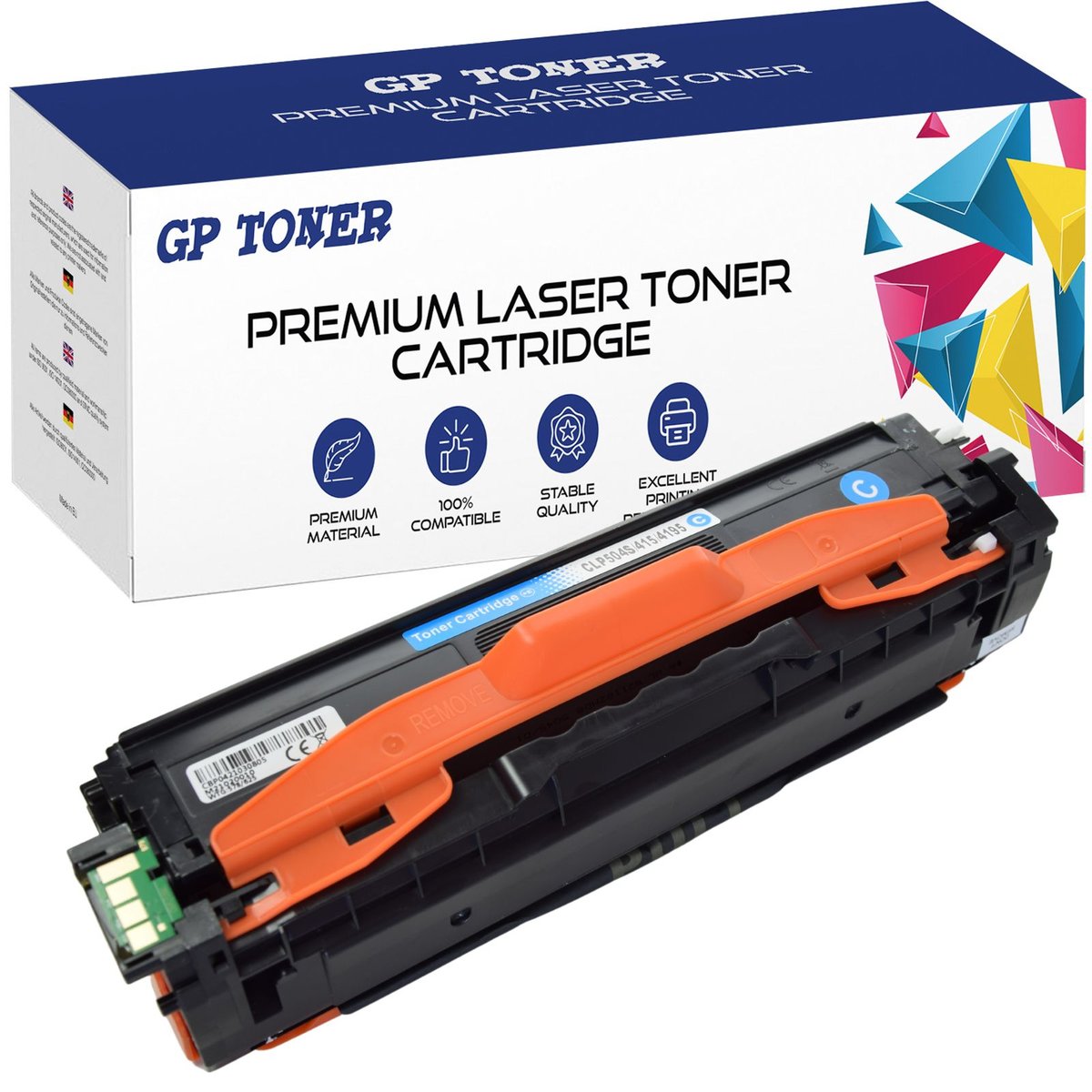 Toner do Samsung CLP415N CLX4195FN CLX4195FW Xpress C1800 C1810W Cyan