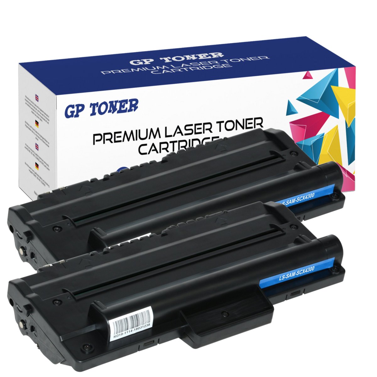 2 Tonery Do Samsung SCX4300 4310 4315 MLT-D1092S