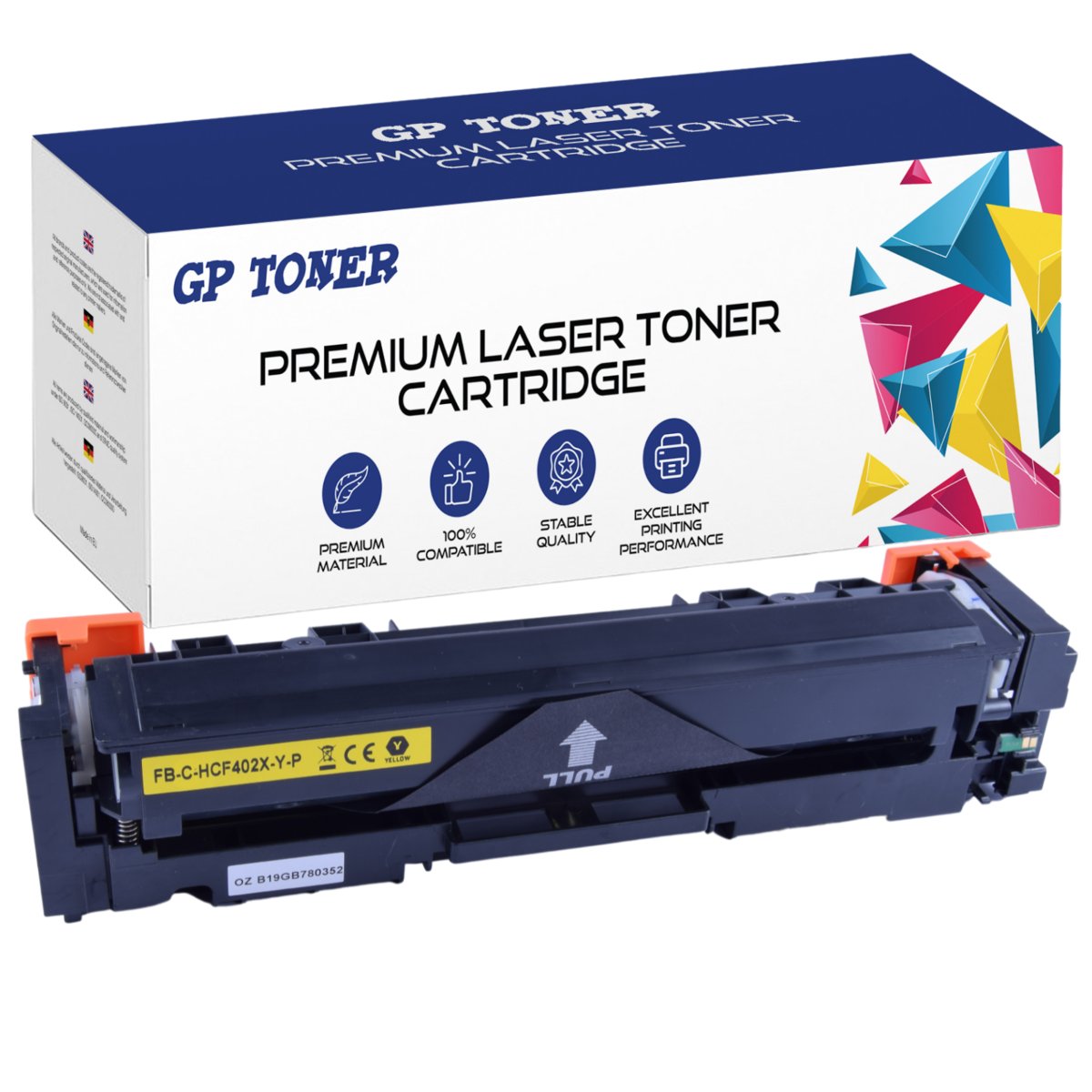Toner Do HP COLOR LASERJET PRO MFP M281FDW CF540X Żółty