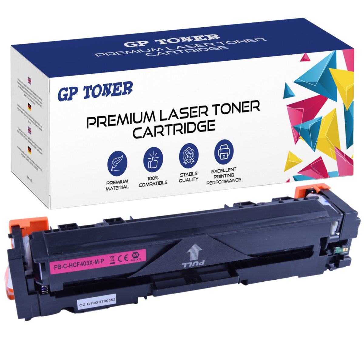 Toner Do HP COLOR LASERJET PRO MFP M281FDW CF540X Magenta