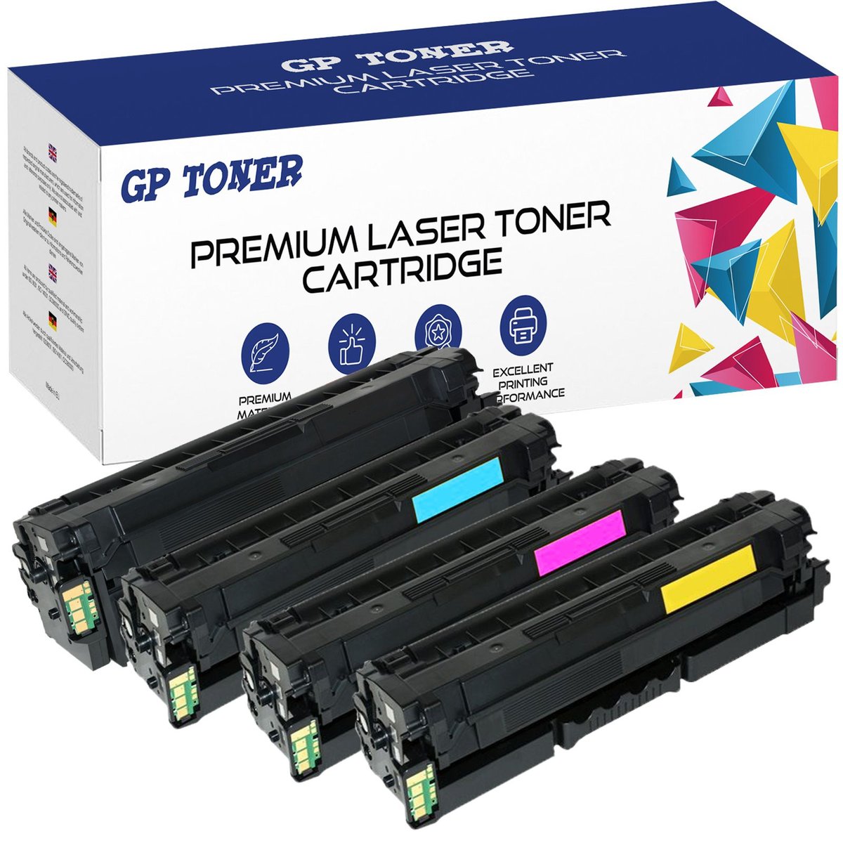 4 Tonery Samsung CLP-680nd CLP-680dw CLX-6260fw