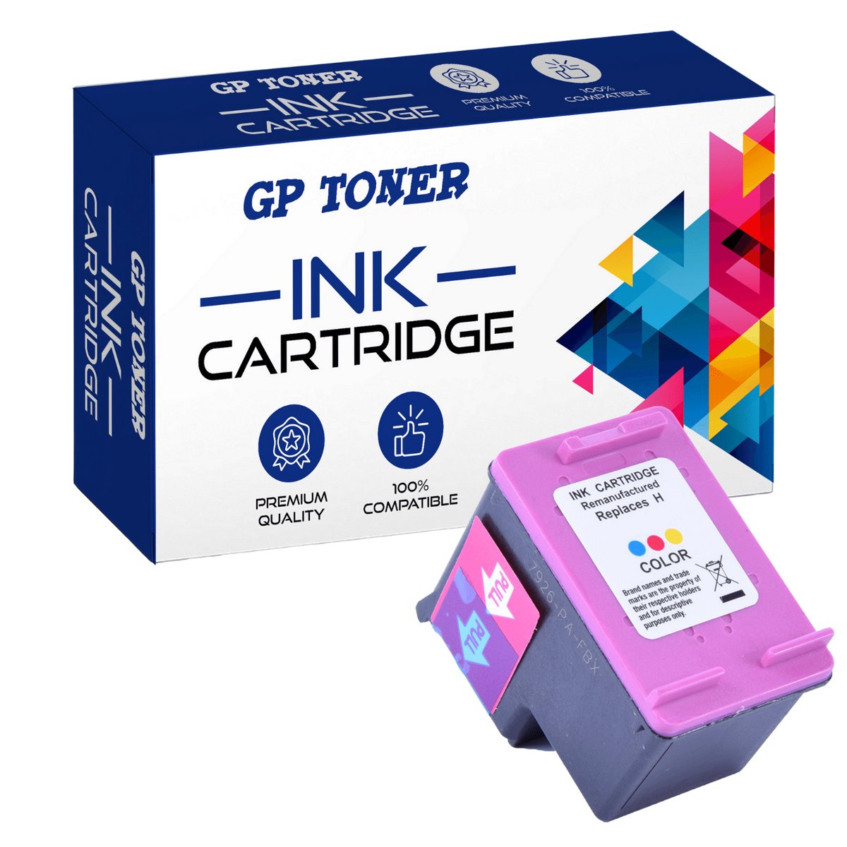Tusz do HP 704XL Deskjet Ink Advantage 2060 2010 Kolor