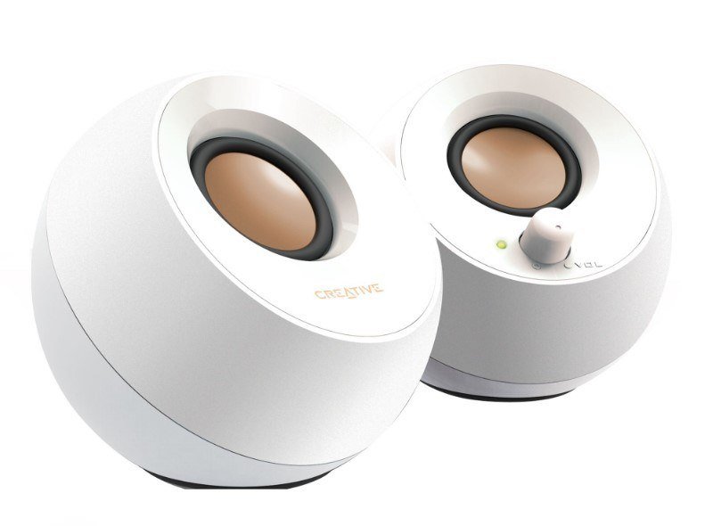 Głośniki Creative Pebble 2.0 USB białe