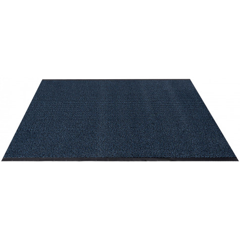 Niebieska krótkowłosa wycieraczka materiałowa A2-Z91