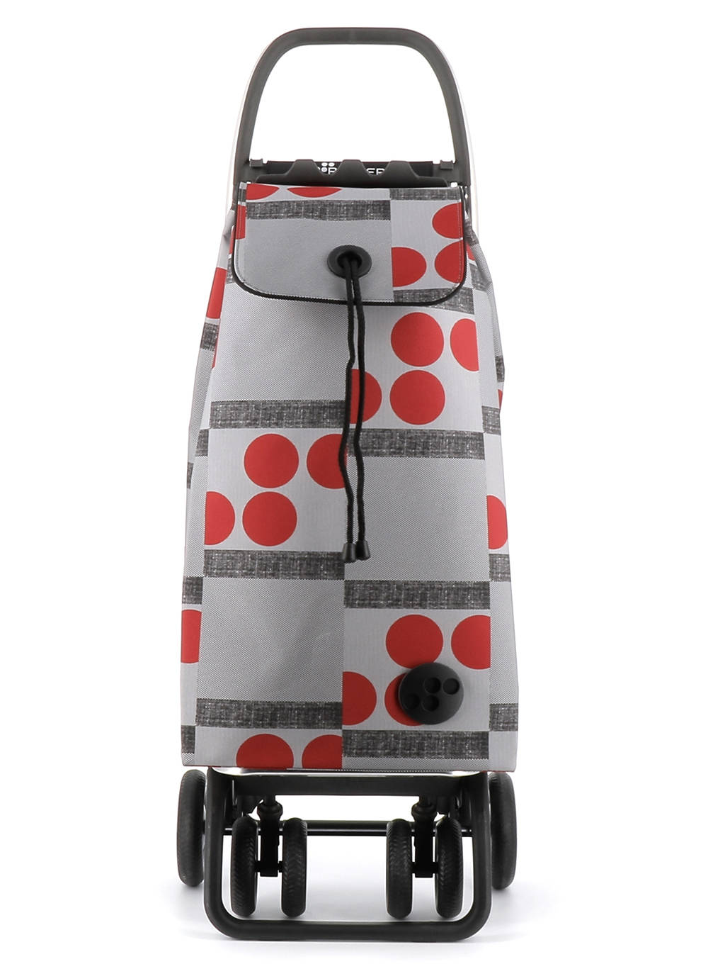 Wózek na zakupy składany Rolser I-Max Logos 4 LT - red