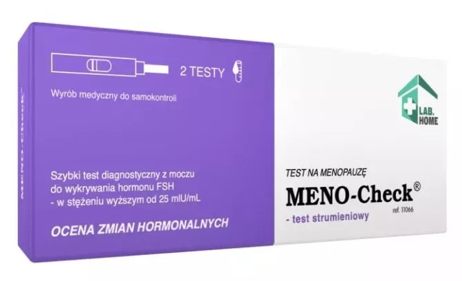 VedaLab Meno Check test strumieniowy do oceny zmian hormonalnych 2 sztuki 1126339