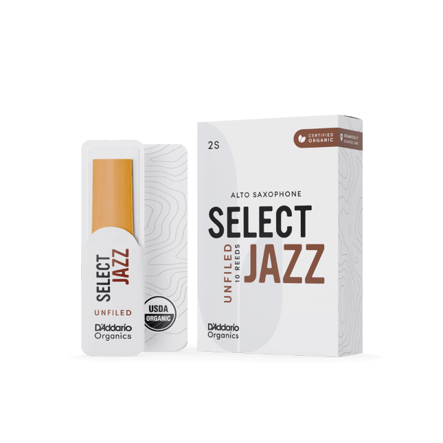D'Addario Rico Select Jazz Unfiled Alto Sax 3S stroik