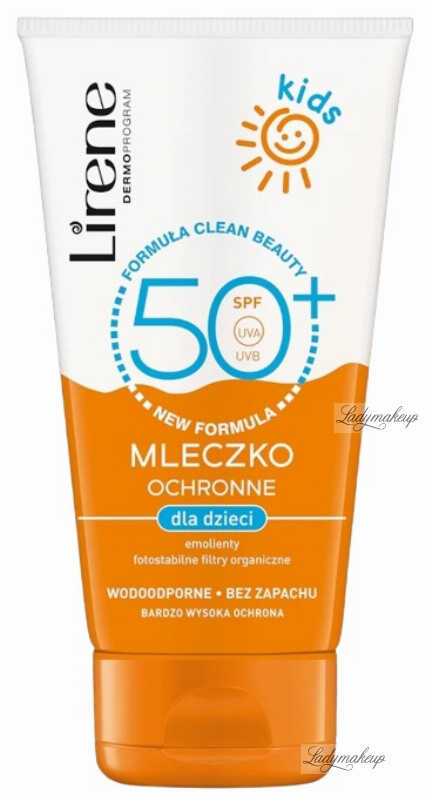 Lirene - Kids - Mleczko ochronne dla dzieci SPF50+ - 150 ml