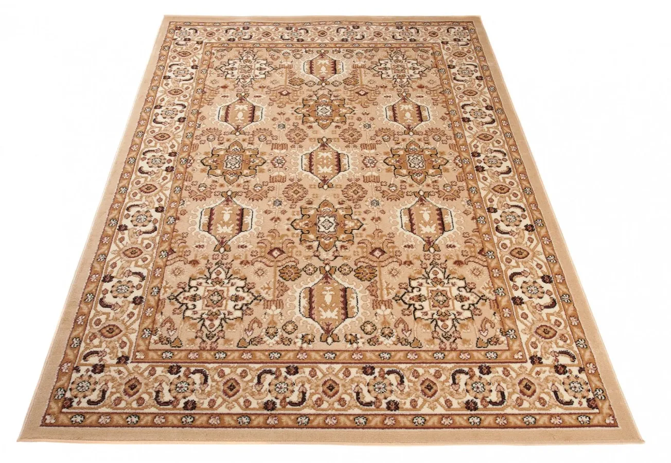 Brązowy dywan klasyczny C6-T07