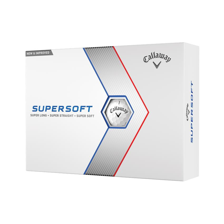 Piłki golfowe CALLAWAY SUPERSOFT (białe)
