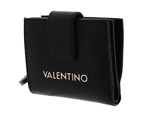 Valentino Damski portfel 5A8-ALEXIA z zamkiem błyskawicznym, czarny, czarny, Rozmiar Uniwersalny