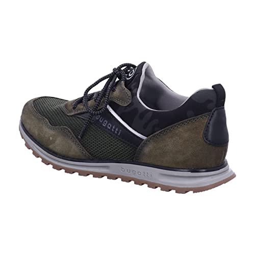 bugatti man Męskie klapki Carlos Slipper, ciemnozielone/ciemnozielone, 41 EU, Dark Green Dark Green, 41 EU