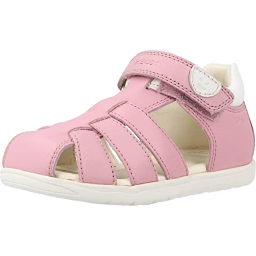 Geox Dziewczęce sandały B MACCHIA Gir Sandal, różowe, 19 EU, rose, 19 EU