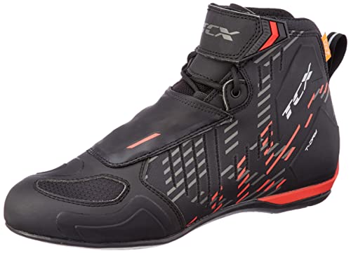 TCX Męskie buty motocyklowe R04d Wp, czarny, czerwony, 36 EU
