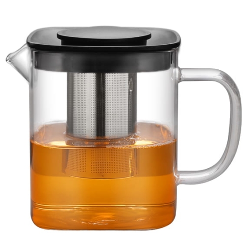 Prosty dzbanek, zaparzacz szklany do herbaty, kawy 600ml