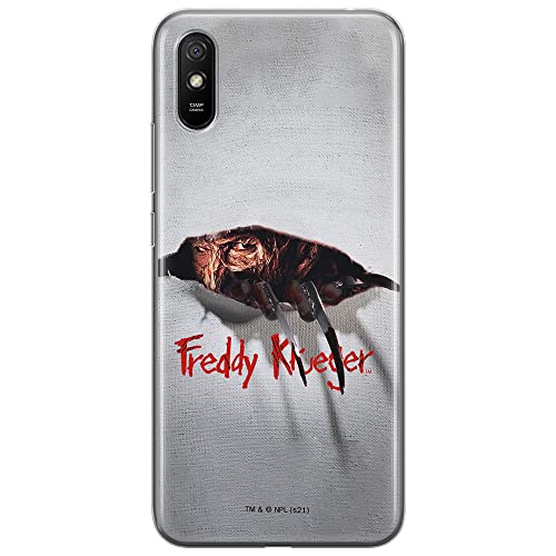 ERT GROUP etui na telefon Xiaomi REDMI 9A, case oryginalny i oficjalnie licencjonowany przez Horror, wzór Nightmare of Elm Street 008, optymalnie dopasowane, plecki z TPU