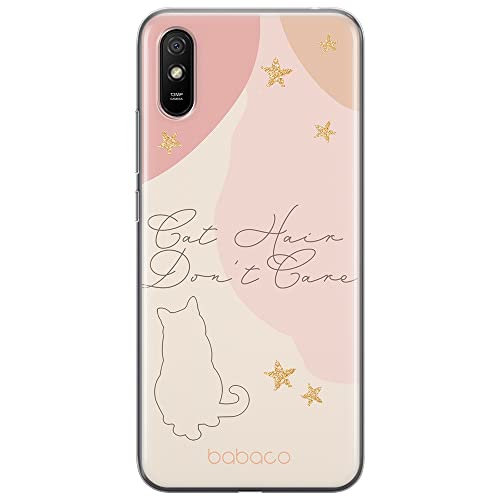 ERT GROUP etui na telefon Xiaomi REDMI 9A, case oryginalny i oficjalnie licencjonowany przez Babaco, wzór Cats 007, optymalnie dopasowane, plecki z TPU