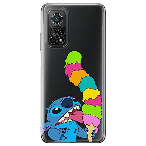 ERT GROUP etui na telefon Xiaomi REDMI NOTE 9T, case oryginalny i oficjalnie licencjonowany przez Disney, wzór Stitch 015, optymalnie dopasowane, plecki z TPU częściowo przeźroczyste
