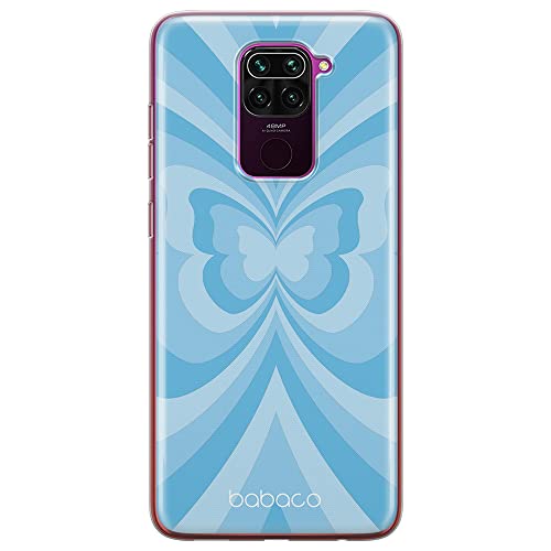 ERT GROUP etui na telefon Xiaomi REDMI NOTE 9, case oryginalny i oficjalnie licencjonowany przez Babaco, wzór Butterflies 001, optymalnie dopasowane, plecki z TPU