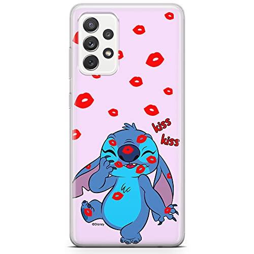 Etui dedykowane do SAMSUNG A73 5G wzór:  Stich 017 oryginalne i oficjalnie licencjonowane