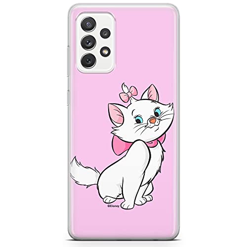 ERT GROUP etui na telefon Samsung A73 5G, case oryginalny i oficjalnie licencjonowany przez Disney, wzór Marie 007, optymalnie dopasowane, plecki z TPU