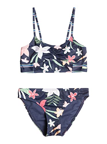Quiksilver Vacay for Life Crop Top Set Bikini Dziewczęce (Zestaw 1)