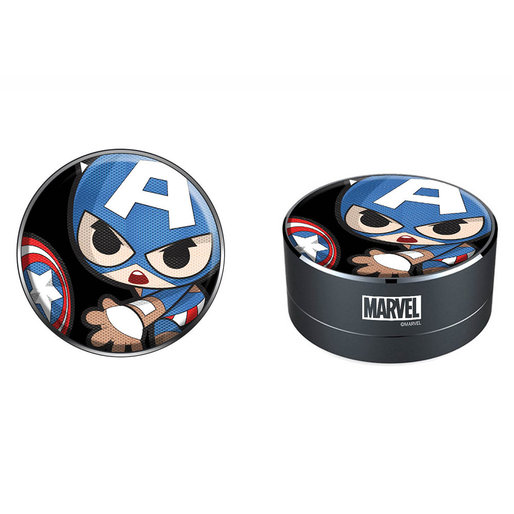 ERT Group Przenośny głośnik bezprzewodowy 3W Kapitan Ameryka 002 Marvel Wielobarwny