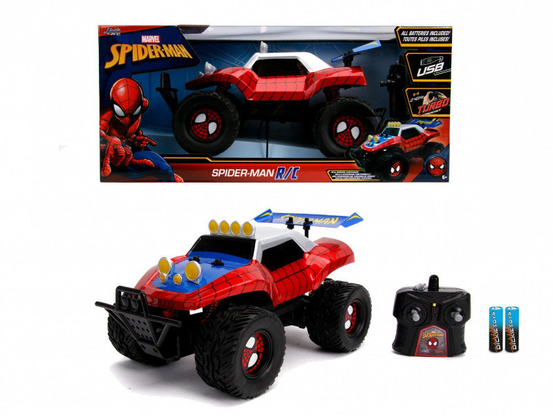 Dickie Toys Auto na radio Marvel Spiderman Buggy JADA