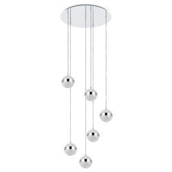 Eglo Licoroto 98558 lampa wisząca zwis oprawa 6x3W G9 LED chrom