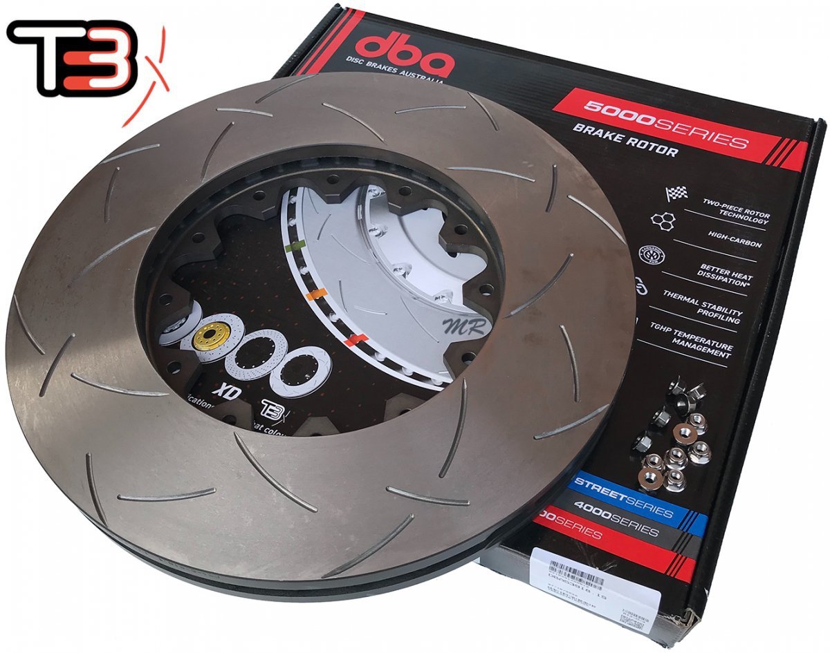 Przednie klocki PowerStop Z36 + tarcze hamulcowe DBA Jeep Grand Cherokee SRT Trackhawk 6,2 V8 Supercharged