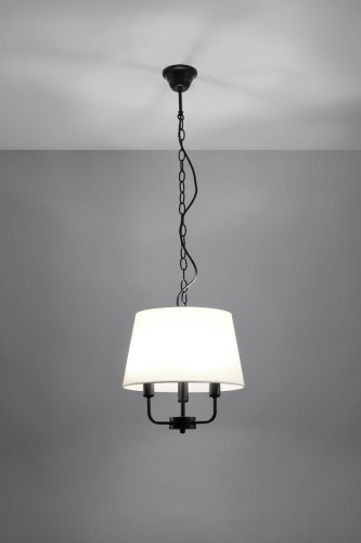Candellux Pasteri lampa wisząca 3-punktowa czarna 31-01351 31-01351
