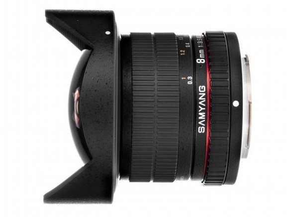 Samyang 8mm f/3.5 AS IF MC Fish-eye CS II Sony E