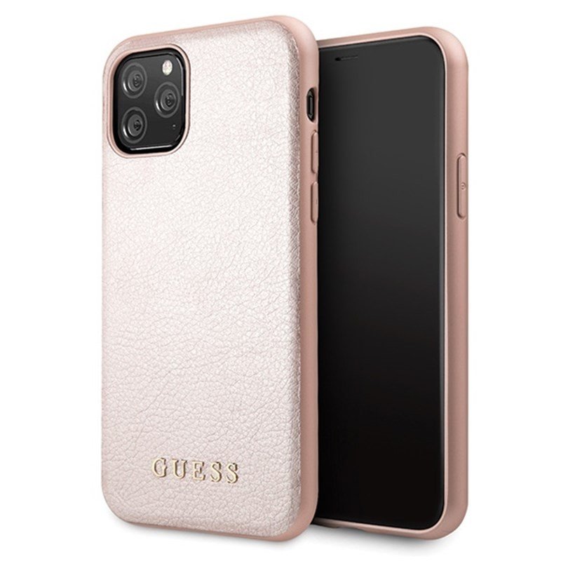 Guess Obudowa dla telefonów komórkowych Iridescent pro Apple iPhone 11 Pro GUHCN58IGLRG Różowy
