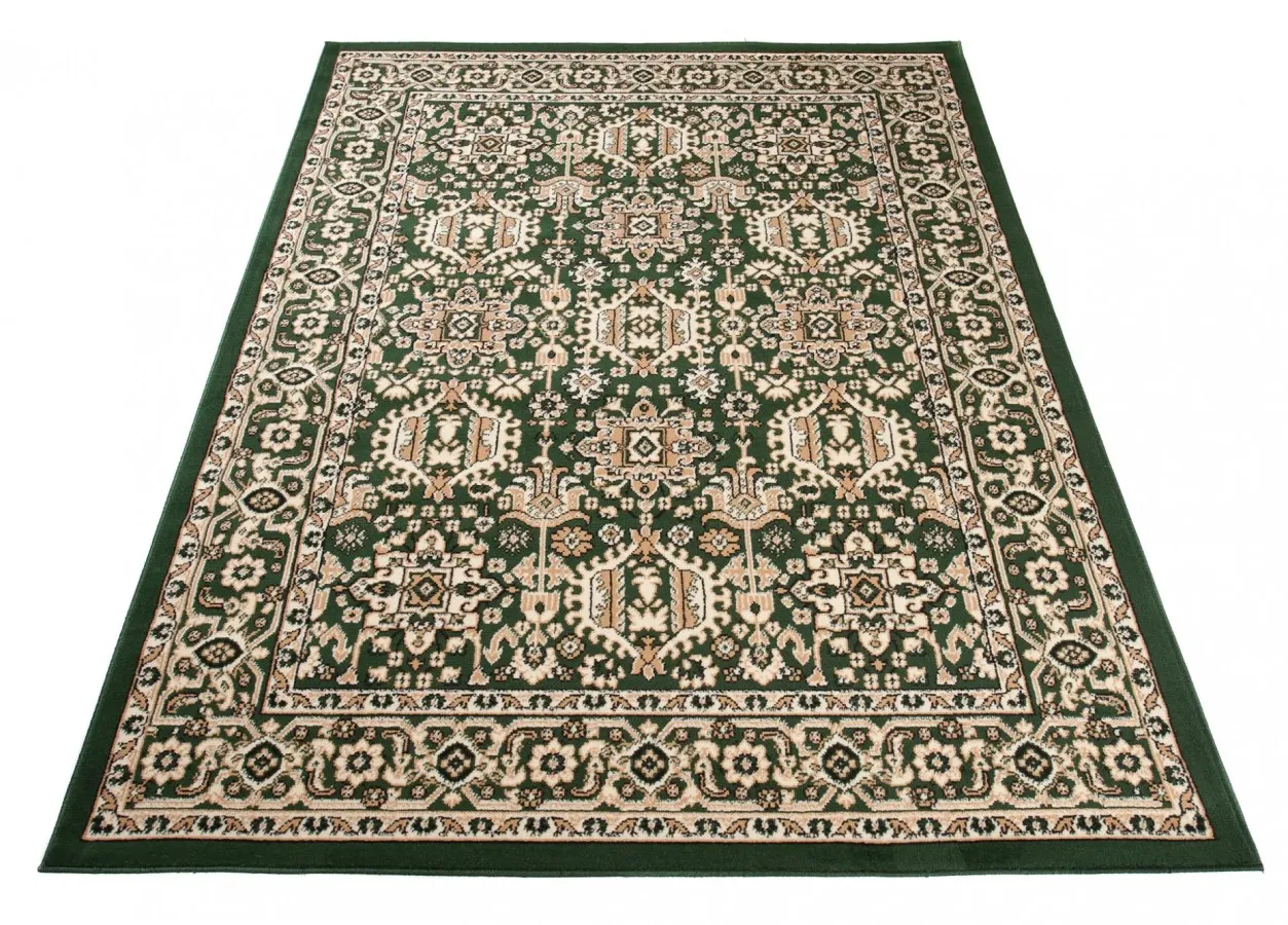 Zielony dywan orientalny F2-R30