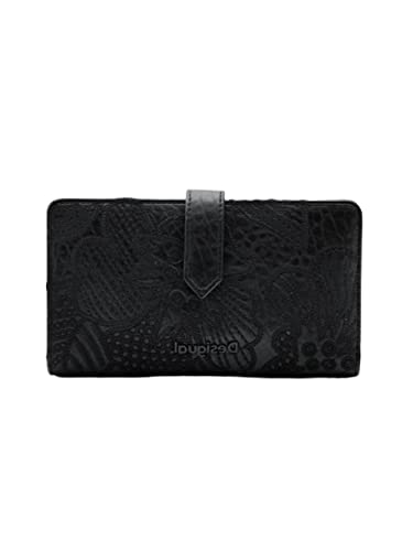 Desigual Women's Mone_Alpha PIA MEDIUM 2000 Black, 16.8, czarny, 16.8