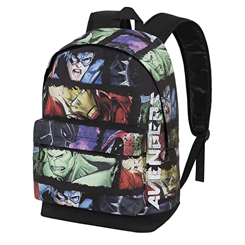 Plecak Avengers Superpowers-Fan HS 2.0, wielokolorowy, wielobarwny, Jeden rozmiar, Plecak FAN HS 2.0 Superpowers