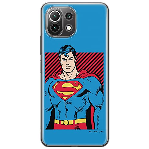 Etui dedykowane do XIAOMI MI 11 LITE 4G / MI 11 LITE 5G / 11 LITE 5G NE wzór:  Superman 029 oryginalne i oficjalnie licencjonowane