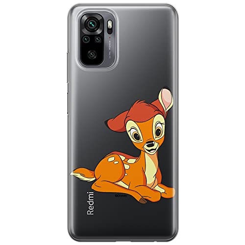 ERT GROUP etui na telefon Xiaomi REDMI NOTE 10/ 10S, case oryginalny i oficjalnie licencjonowany przez Disney, wzór Bambi 016, optymalnie dopasowane, plecki z TPU częściowo przeźroczyste
