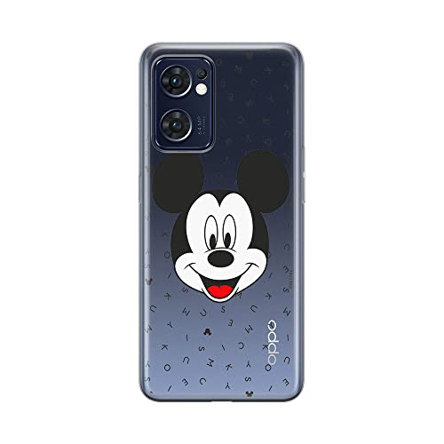 ERT GROUP etui na telefon Oppo RENO 7 5G, case oryginalny i oficjalnie licencjonowany przez Disney, wzór Mickey 020, optymalnie dopasowane, plecki z TPU częściowo przeźroczyste