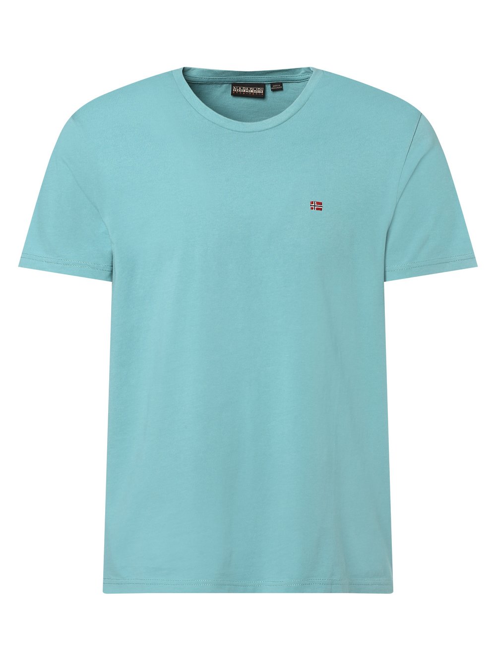 Napapijri - T-shirt męski  Salis, niebieski
