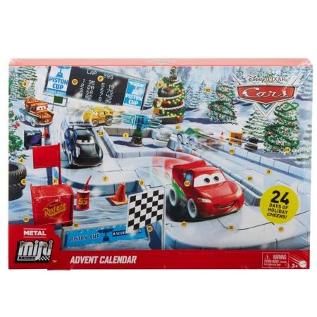 Cars Mikroauta. Kalendarz Adwentowy Mattel