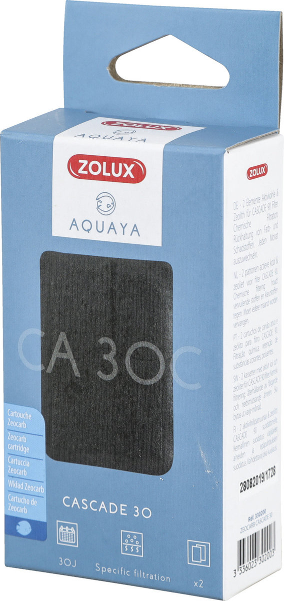 Zolux AQUAYA Wkład Zeocarb Cascade 30 330200